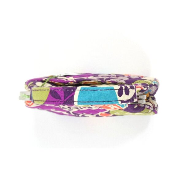 Vera Bradley Plum Crazy Mini Frame Crossbody Purse NWT ~ Retired Pattern - Picture 6 of 12